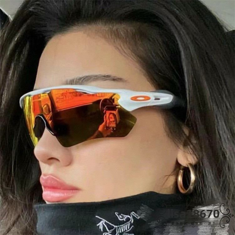 แว่นตากันแดกกันลมสำหรับกิจกรรมกลางแจ้ง แบบยุโรปและอเมริกัน OO9208