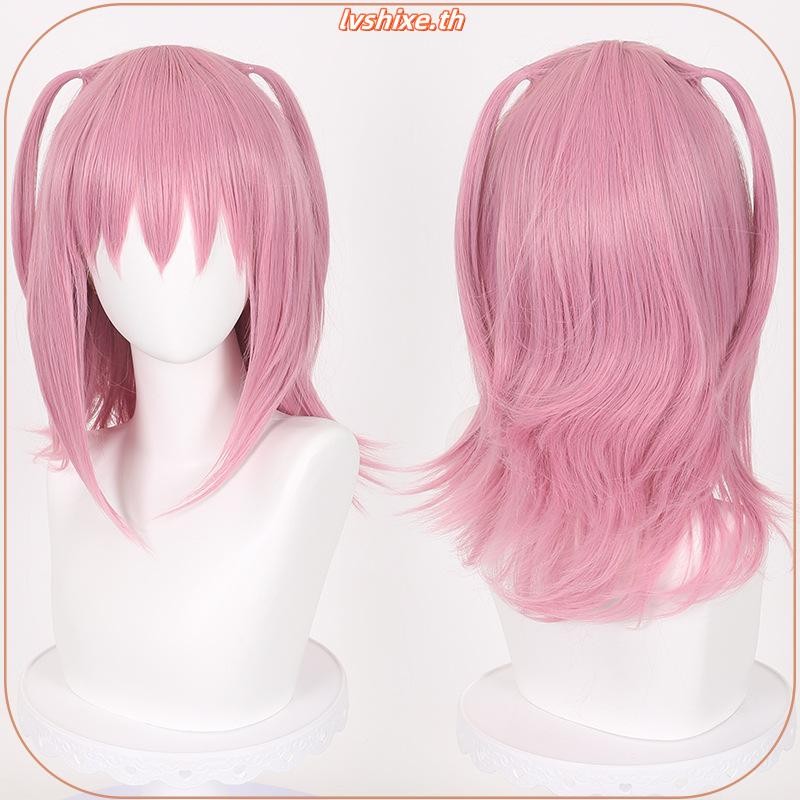 Tsukiyomi Utau Cosplay Wig Anime Shugo Chara ! Party ! 90cm Long Potails Golden Heat Resistant Synth