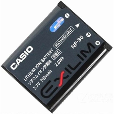 Casio EX-S7 EX-Z35 Z16 Z33 Z2 Z800 N10 แบตเตอรี่กล้องดิจิตอล NP-80 แบตเตอรี่