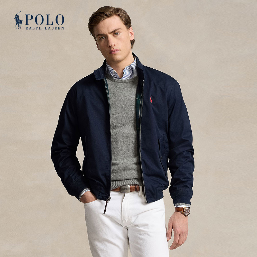 Polo Ralph Lauren เสื้อแจ็คเก็ตผู้ชาย Twill Jacket รุ่น MNPOOTW16021299 สีกรมท่า