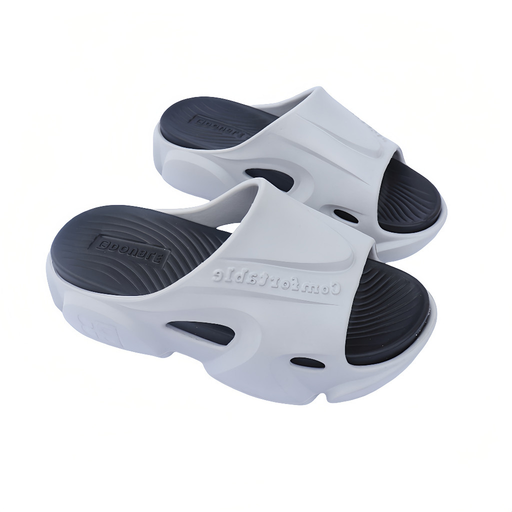 สำหรับผู้ชาย​รองเท้าแตะรองเท้าส้นตึกพื้นนุ่มทนทานรองเท้าเพื่อสุขภาพใส่สบายเสริมความสูงกันลื่น