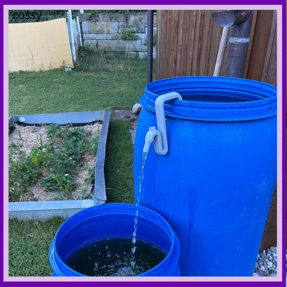 COSSY ท่อล้น, การออกแบบ self-priming PP Rainwater Transfer ท่อ, ระบบระบายน้ําติดตั้งง่าย Siphon กลไก Self-priming Siphon ท่อ Liquid Transfer