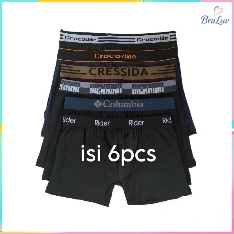 BraLuv MENS BOXER | กางเกงในผู้ชาย | BOXER พรีเมี่ยม | กางเกงขาสั้นผู้ชาย | BOXER MOTIF ADULT | บ็อก