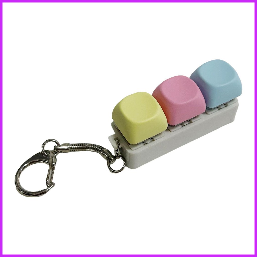 คีย์บอร์ด Fidget Clicker Mechanical Fidget Clicker จี้แปลกใหม่สําหรับโต๊ะคริสต์มาสปาร์ตี้โรงเรียน Co