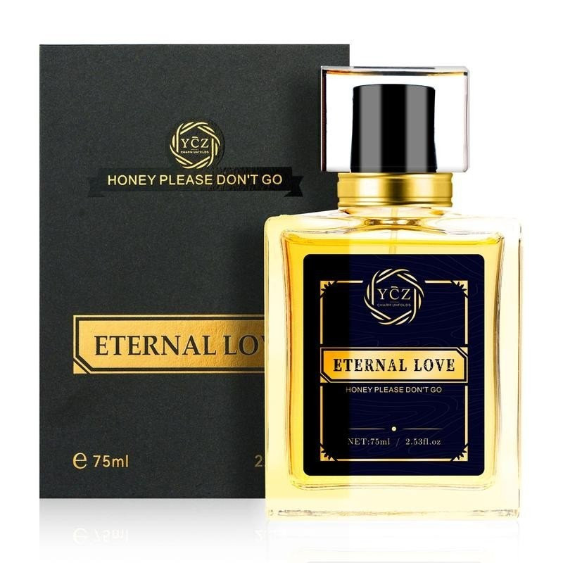 YCZ ETERNAL LOVE Cologne, Long Lasting perfume,with Musk, Ambergris, Jasmine, Rose, Patchouli, and V