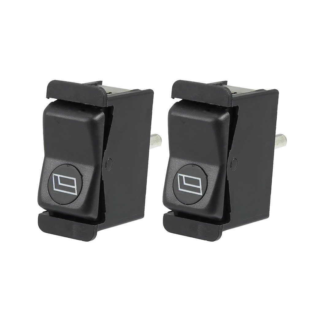 X AUTOHAUX 2pcs สวิทช์หน้าต่างด้านหน้าด้านข้าง Power Window Master สวิทช์ควบคุม 000 820 8310 สําหรับ