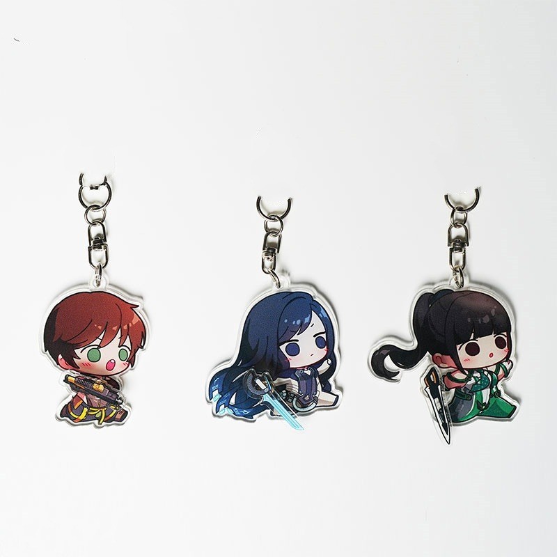 NIKKE Stellar Blade Anime KeyChain リ พวงกุญแจผู้ชายญี่ปุ่นสําหรับผู้หญิงการ์ตูนสร้างสรรค์ Kawai