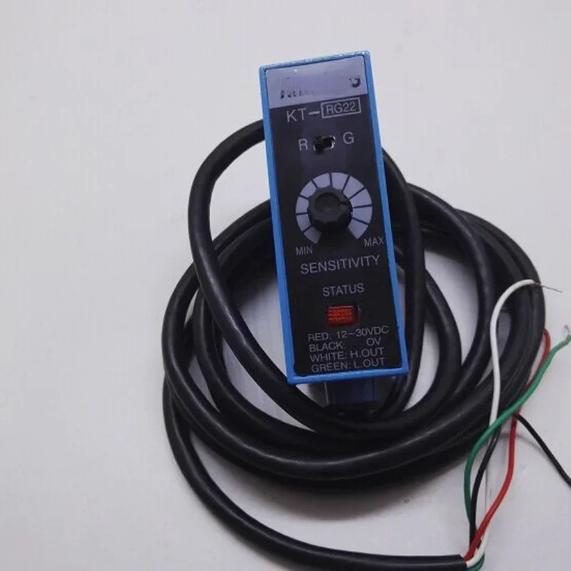 เซ็นเซอร์รหัสสี KT-RG22 WG22 BG22 เครื่องทํากระเป๋า Slitter ติดตามไฟฟ้า Eye Devation Correction Phot