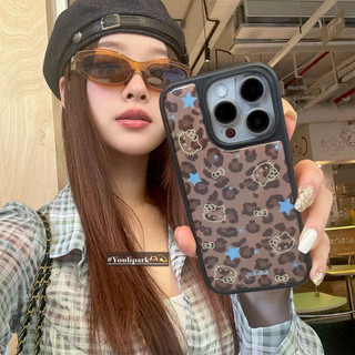 แมวเสือดาวเคสโทรศัพท์ Anti-Fall สําหรับ iPhone 17 Promax 16 Promax 15 Promax 11 12 13 17 14plus 15plus 16e 16plus 15pro 17pro 17air