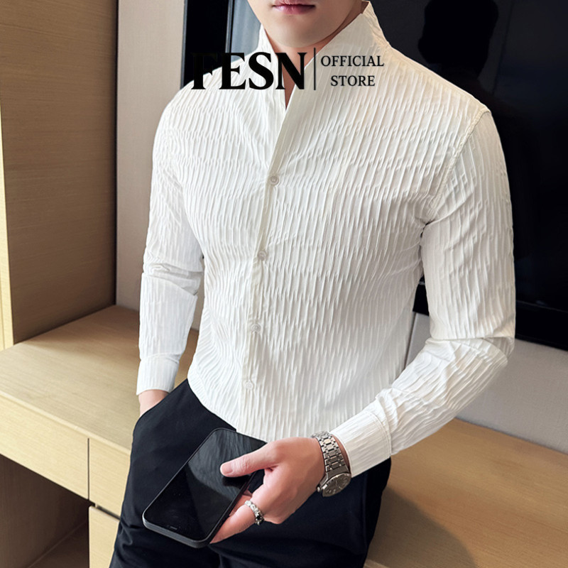เสื้อ Puffian สไตล์หล่อจงซานสำหรับผู้ชายคุณภาพเยี่ยม