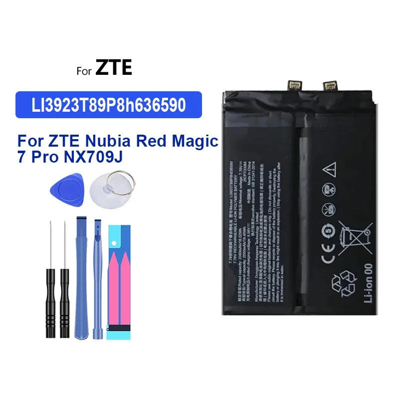 LI3923T89P8h636590 แบตเตอรี่สําหรับ ZTE Nubia Red Magic 7 Pro NX709J / RedMagic 7S Pro NX709S