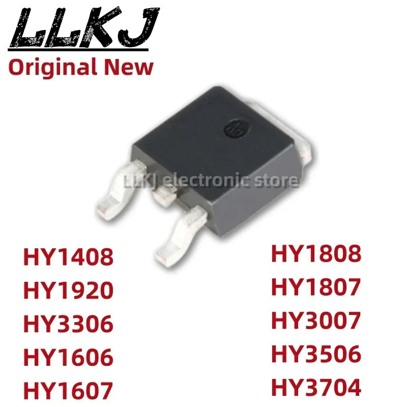 5pcs HY1408 HY1920 HY3306 HY1606 HY1607 HY1808 HY1807 HY3007 HY3506 HY3704 TO263 Field Effect ทรานซิ
