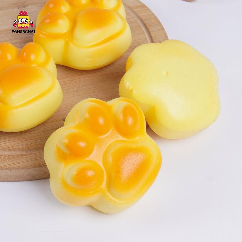 FG Cat Paw Squeeze Fidget ของเล่นช้า Rebound นุ่มความเครียดบรรเทาน่ารักสําหรับเด็ก Holiday Surprise ของขวัญ HS