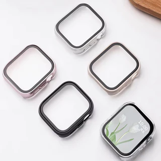กรณีพีซีแก้วนิรภัยแข for Smartwatch Huawei Watch Fit 5 4 3 / 5 Pro /4 Pro ปกป้องหน้าจอ อุปกรณ์เสริมกรอบกันชน
