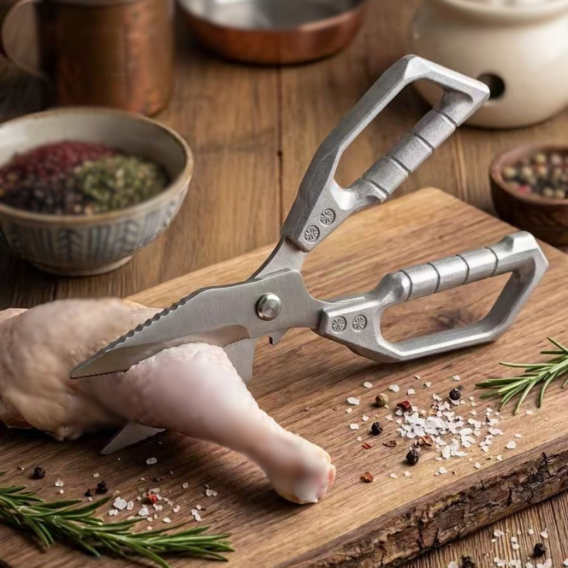 CF.HOME กรรไกรทำครัว มีดและกรรไกร รุ่น Clever Cutter กรรไกรอเนกประสงค์ 3-in-1 สำหรับผักและผลไม้ อุปกรณ์ทำอาหาร