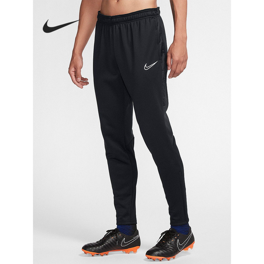 Nike/Nike ของแท้ THERMA ACADEMY กางเกงกีฬาฟุตบอลผ้าฟลีซผู้ชาย BQ7476