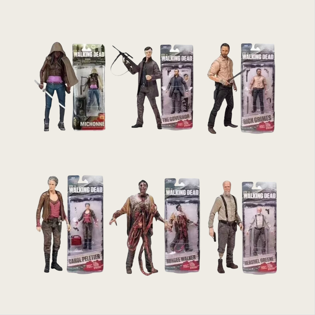 Walking Dead Rickmi Jon Carol Abraham Viceroy Zombies ทําได้