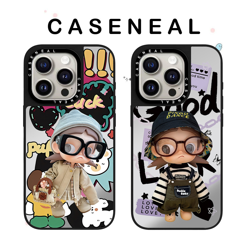 CASENEALแฟชั่นสาวคุณภาพสูงกระจกเคสโทรศัพท์เหมาะสําหรับiPhone 17ProMax 17pro 17 air 16promax 16 15promax 15 14promax 13 13Promaxแฟชั่นAnti Drop Hard Case