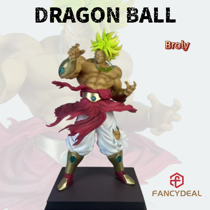Dragon Ball Super Saiyan 4 Broly Break วงกลมยืน GK รูปปั้นเรซิ่น Non-Scale อินเทรนด์เดี่ยวแบบไดนามิก