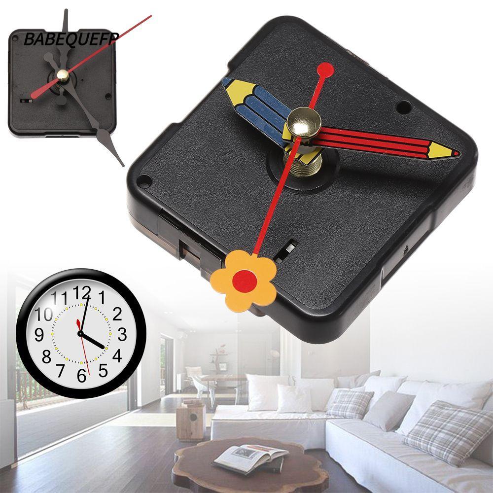 BABEQUEFP 1 ชุดนาฬิกาชุดซ่อมการเคลื่อนไหว Silence Hour/Minute/Second Home Decor หัตถกรรม Bell อุปกรณ์เสริม
