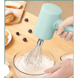 rumahajaib1 - Mixer elektrik 3 kecepatan yang dapat diatur, mixer tangan tanpa kabel, mixer adonan kue elektrik [BISA COD]