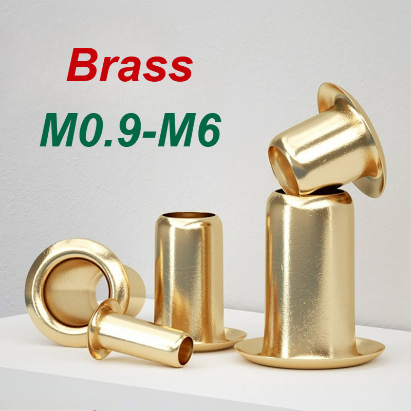 หมุดท่อทองเหลือง, M0.9-M6, หมุดกลวงทองแดง, หมุดปุ่ม [MX-MB]