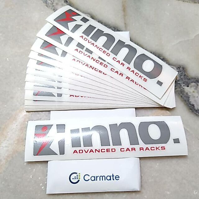 Carmate INNO Roof Box BRM660 สติ๊กเกอร์