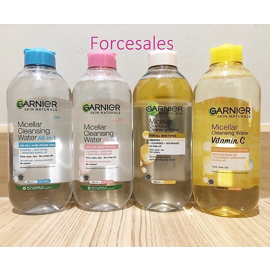 Garnier การ์นิเย่ ไมเซล่า คลีนซิ่งวอเตอร์ ขนาด 400 มล. คลีนซิ่ง การ์นิเย่คลีนซิ่ง คลีนซิ่งออยล์