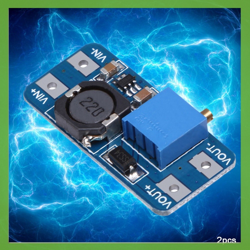[aigoni.th] 2 ชิ้น 2A DC-DC Step Up Power Apply Booster Power Module สําหรับ