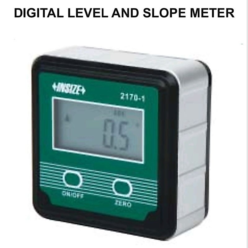 เครื่องวัดระดับ Digital Level And Slope Meter INSIZE อินไซส์ รุ่น 2170-1 ระดับน้ำ ดิจิตอล