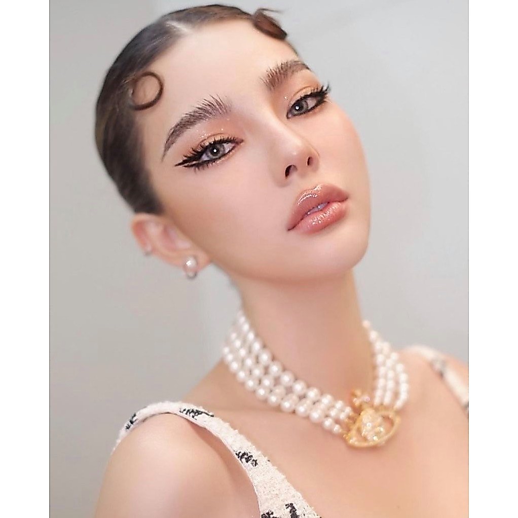 🦋สร้อยคอแฟชั่น chocker ไข่มุก จี้สุดหรู สวยเก๋สไตล์คุณดิว ได้ทั้งลุคเปรี้ยวและหวาน วัสดุดี ใส่ออกงานเป๊ะปัง