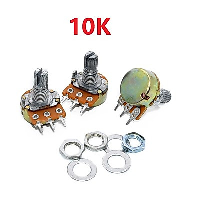 คุณภาพสูง 3-pin Single Potentiometer 10K 500K 1M, Volum potentiometer, ที่อยู่อาศัย, Potentiometer ล