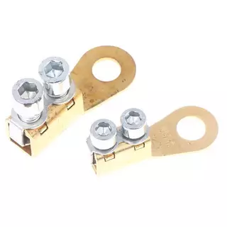 [Fas-t] คลิปแบตเตอรี่รถยนต์ขั้วแบตเตอรี่รถยนต์ Thiened Wire ทองแดงบริสุทธิ์ Pile Head Terminal Chu Replacement