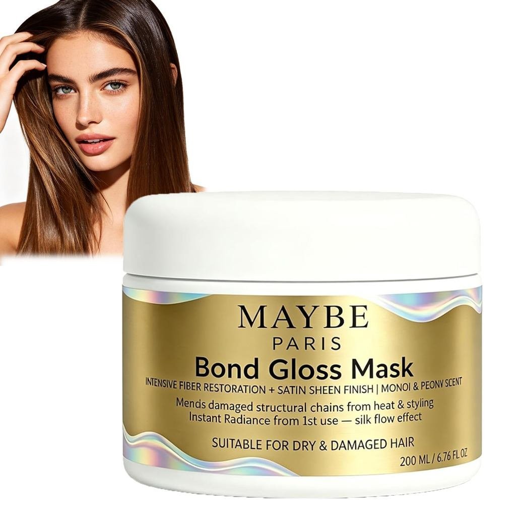 Maybe Paris Bond Gloss Mask, Naturels Deep Repair Hair Mask, Bond Gloss Mask Maybe Paris, Hydrating 