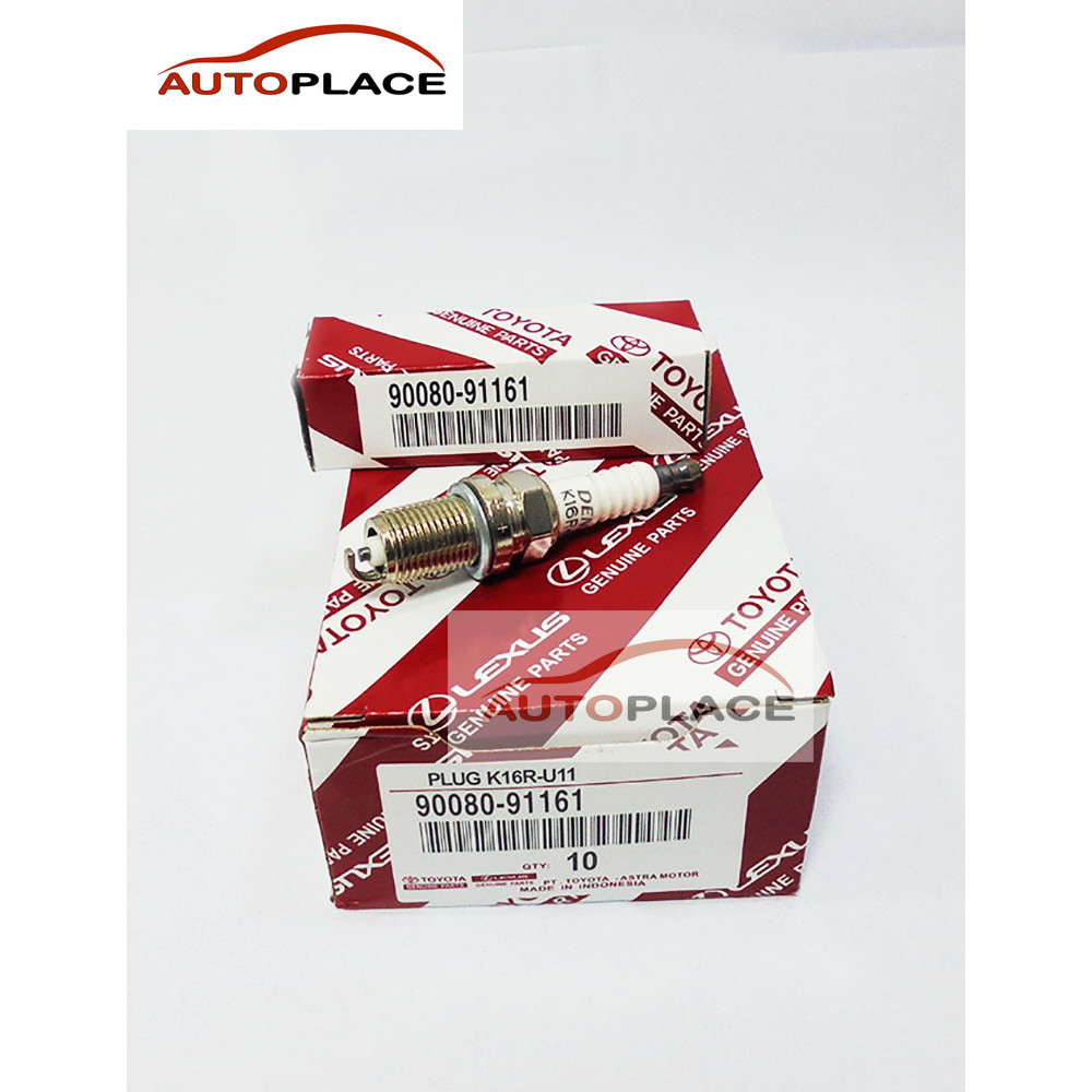 (4 หัว) หัวเทียน [แท้เบิกห้างฯ] โตโยต้าของแท้ K16R-U11 TOYOTA  AE101-110 1.3L-1.5L-1.6L (4E,5A,4A-FE
