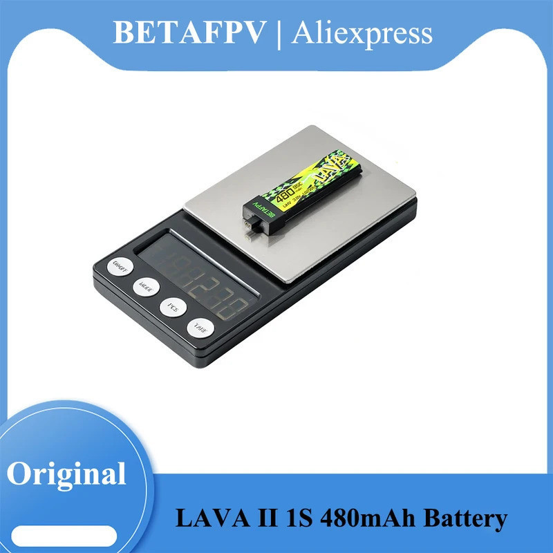 BETAFPV LAVA II 1S 480mAh แบตเตอรี่สําหรับ Air75, Meteor75 Pro, Cetus Pro, Cetus X