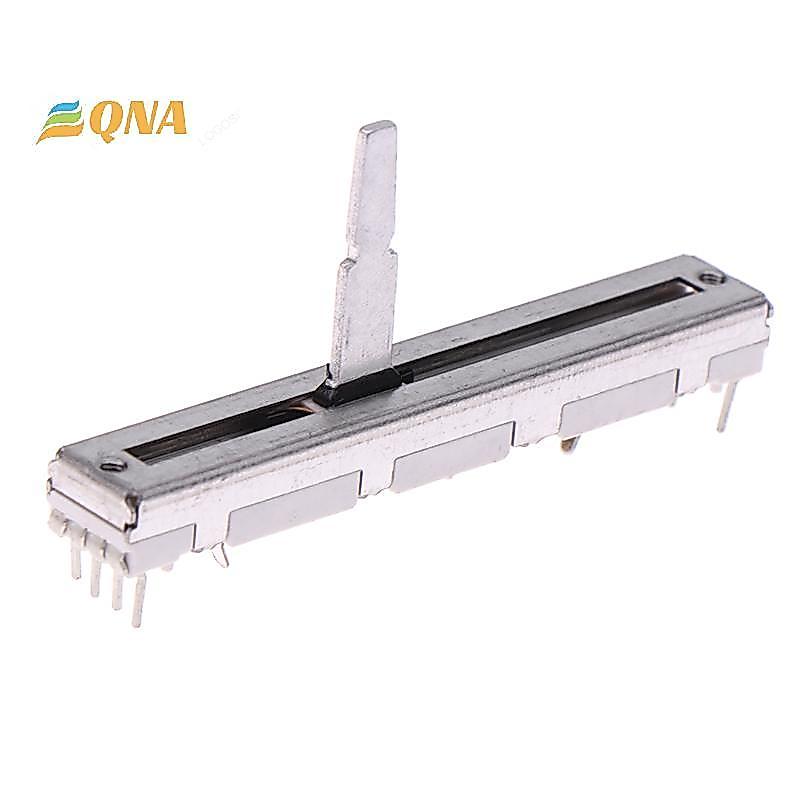 [QNA] 1 PC สําหรับ 60 มม.DJM 350 400 600 700 800 Push Fader ตรงสไลด์ Potentiometer DJ Mixer สเตอริโอ Fader เลื่อน Potentiometer ใหม่