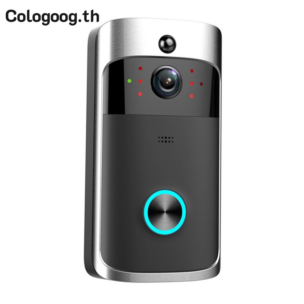 [colog-th] V5 Wireless Smart Doorbell พร้อมไมโครโฟนตัดเสียงรบกวน 720P HD 166-degree Wide-angle Camer