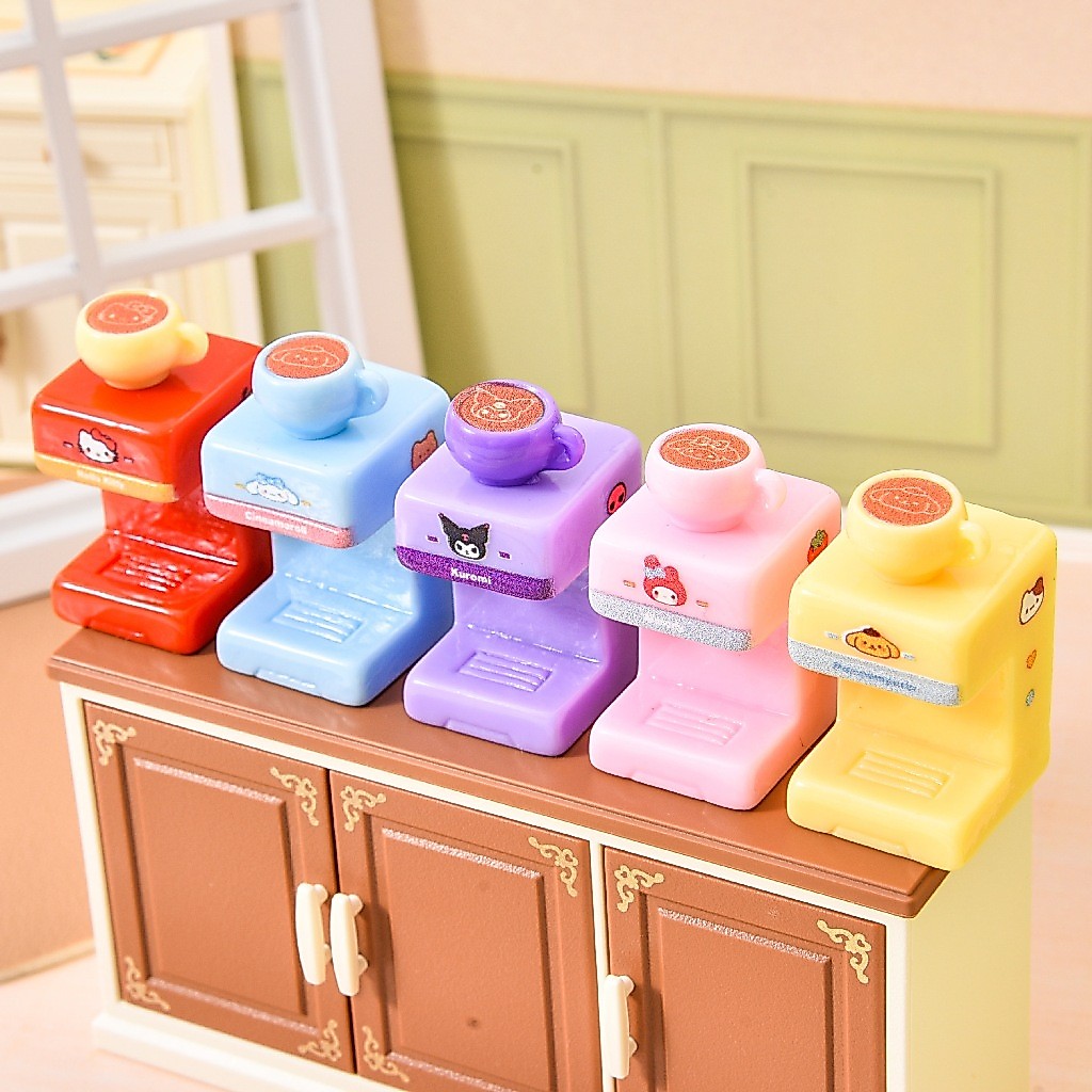 j559 เครื่องชงกาแฟถ้วยกาแฟจำลองดีไอวายของจิ๋ว