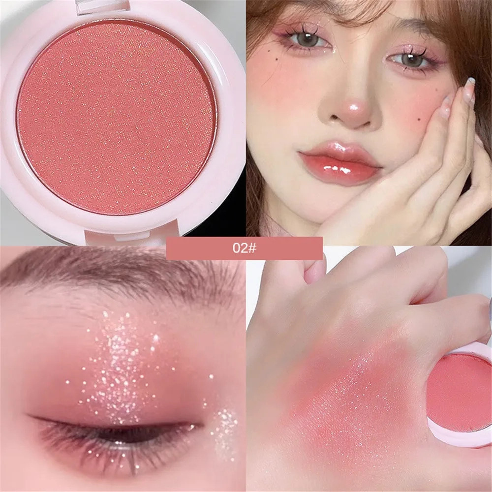 MYHO Blush บลัชฝุ่นเนื้อเนียนนุ่ม ไม่บาดผิว ติดทนยาวนานยาวนานยาวนานและเหงื่อ