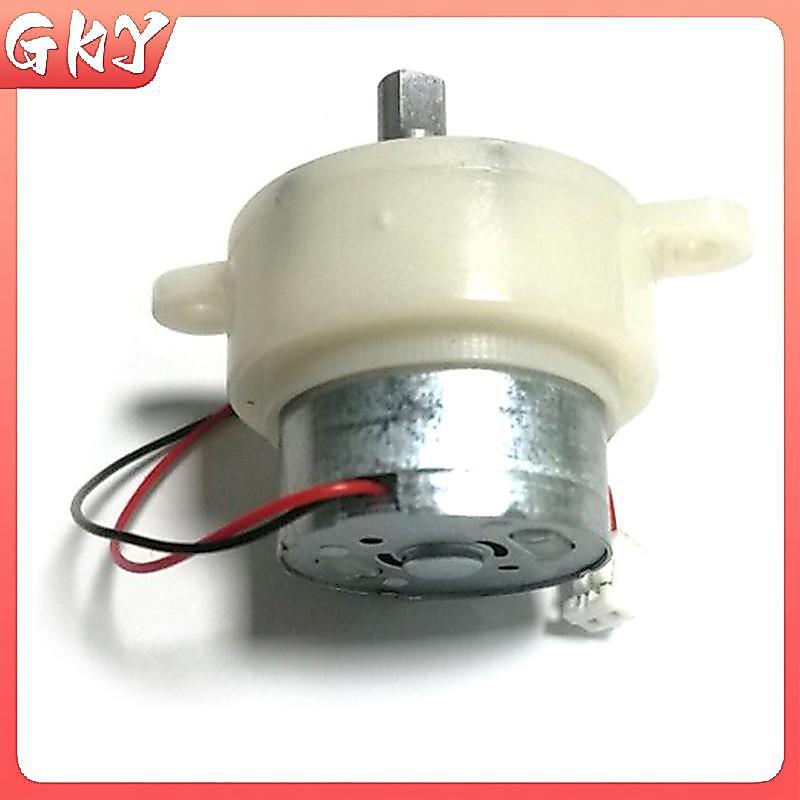 GKY JS30 Micro เกียร์มอเตอร์ DC 6V พลาสติกเกียร์มอเตอร์ไฟฟ้า 5RPM 100RPM 0.05 มม.D Shaft Reversible สําหรับ Automation อุปกรณ์ GKY
