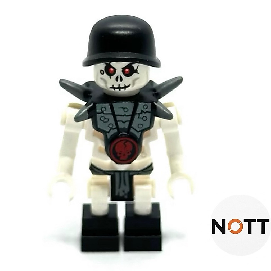 (ของแท้100%)Lego Chopov 2259 Armor, Helmet The Golden Weapons Ninjago Minifigure +random weapons