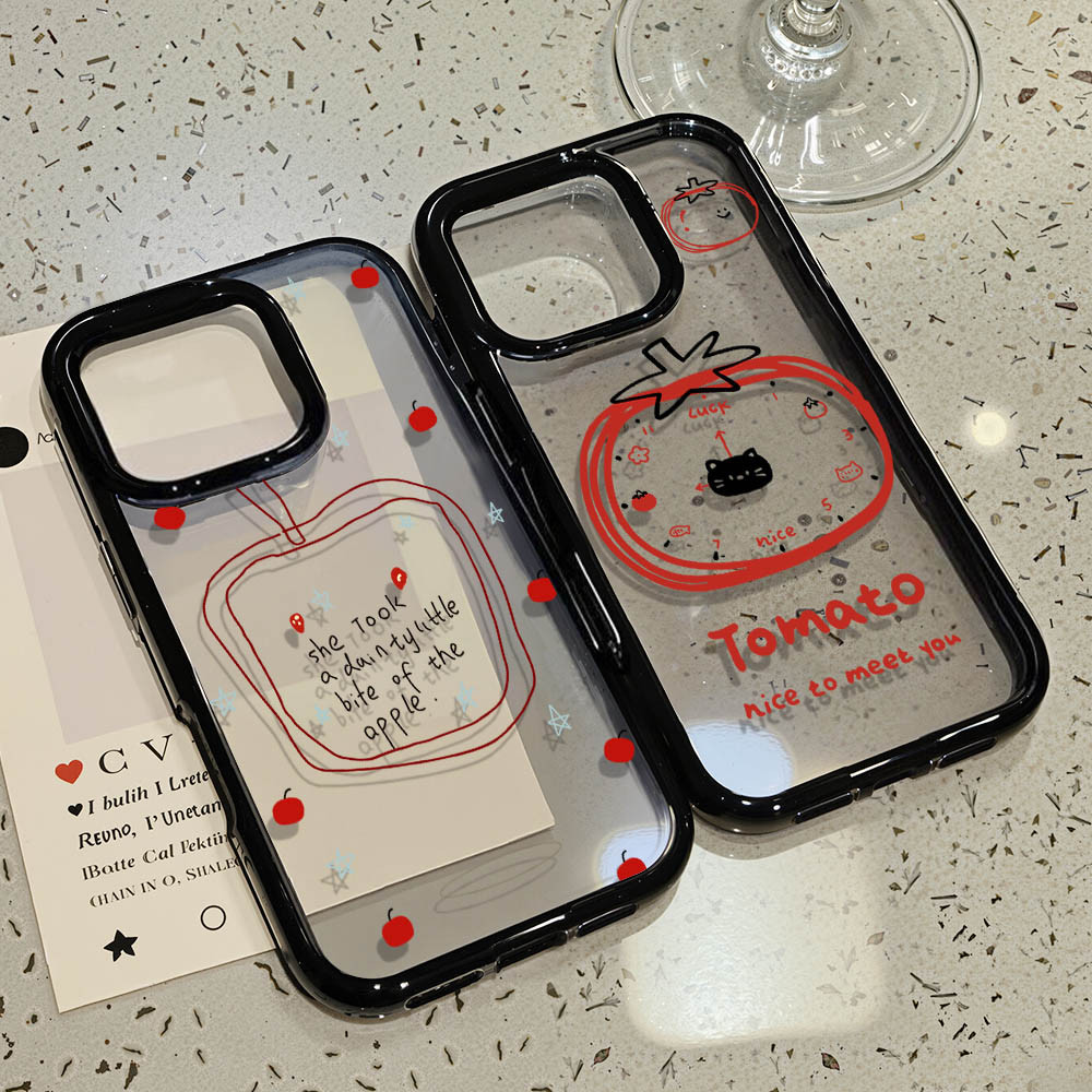 เคสโทรศัพท์ For iPhone 11 13 16 ProMax Case iPhone 13 14 15 ProMax 12 13 ProMax 13 12 Pro การ์ตูน น่ารัก ลูกแมว INS