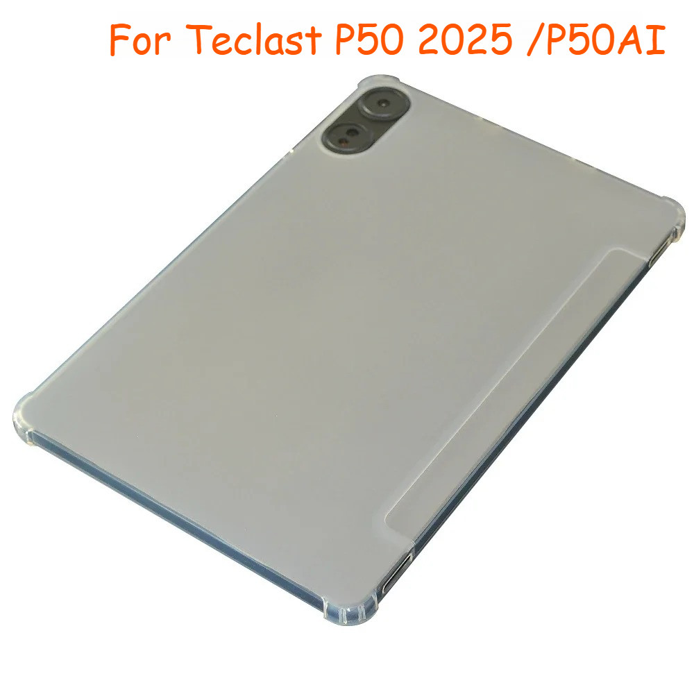 สําหรับ Teclast P50 2025 TPU Transprent ป้องกันกรณีสําหรับ Teclast P50AI 11 นิ้วแท็บเล็ต