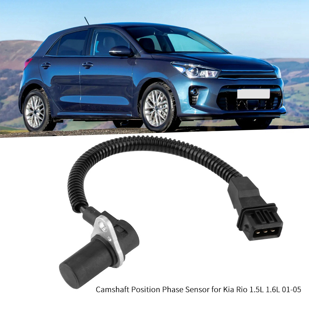 RIDERLIVING-TH 0K30E18131B เซ็นเซอร์ตำแหน่งเพลาลูกเบี้ยวสำหรับ KIA RIO 1.5L 1.6L 01-05