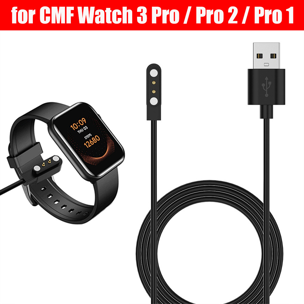 สายชาร์จ USB สําหรับ Nothing CMF Watch 3 Pro แท่นชาร์จแม่เหล็กสําหรับ CMF Watch Pro 2