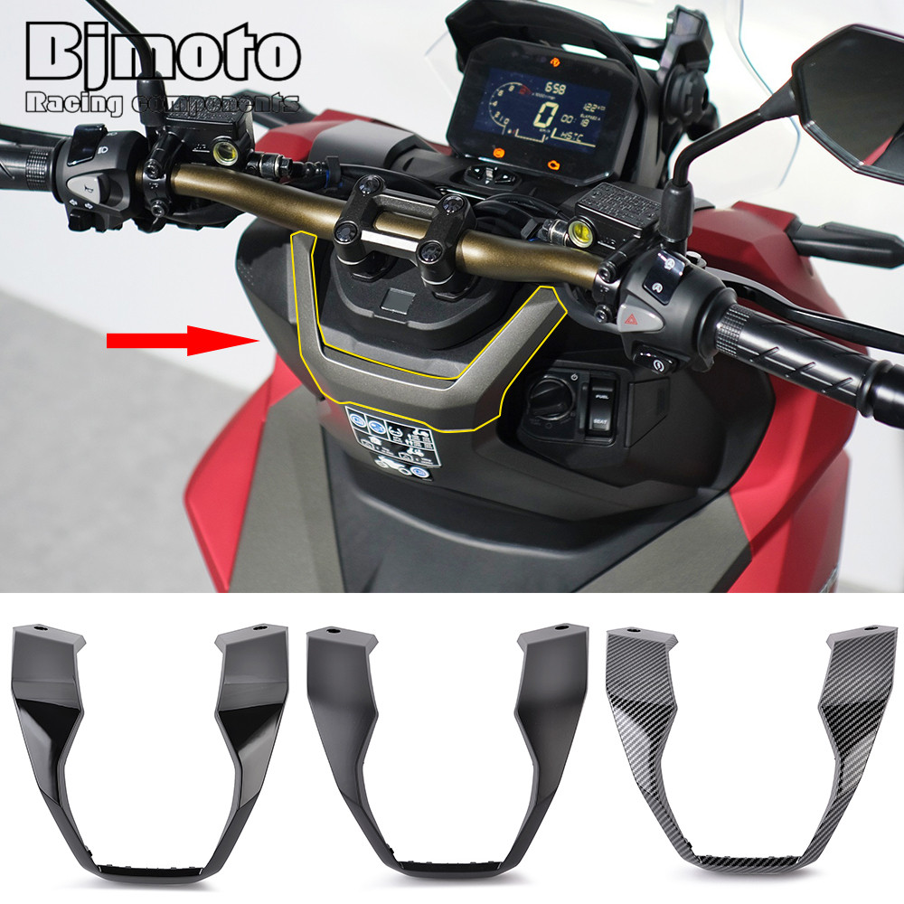 ADV160 2023 2024 รถมอเตอร์ไซด์ Unpainted ด้านหน้าด้านบนฝาครอบ Bodywork Fairing ชุดเปลี่ยนสําหรับ Hon