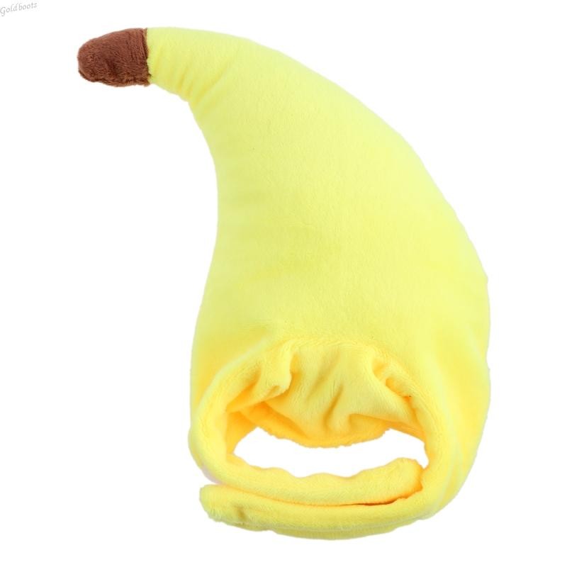 Cute Dog for Cat Costume Funny Cosplay Banana Dress Up Headgear Pet Accessories