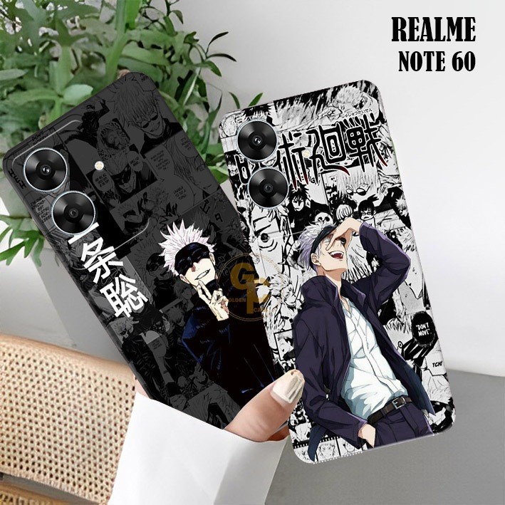 [GC010] เคส Realme Note 60 Note 50 C61 C63 C53 C51 C51s C55 Anime Motif go ju - เคส Procamera - เคสส