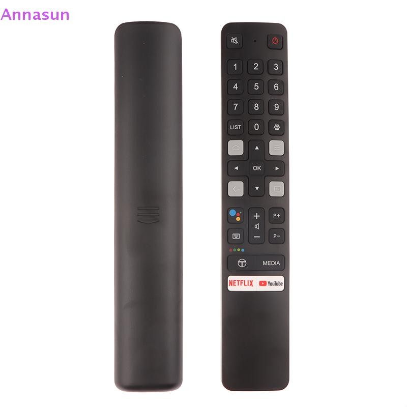 Annasun 1 ชิ้นอุปกรณ์เสริม DIY สําหรับ TCL Android 4K LED สมาร์ททีวีเสียงรีโมทคอนโทรล RC901V FAR1 FM